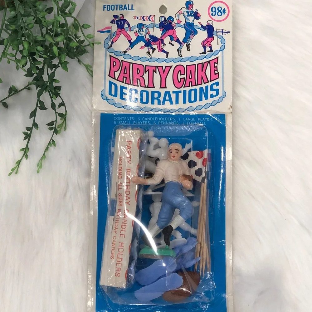 Vintage cake decorations